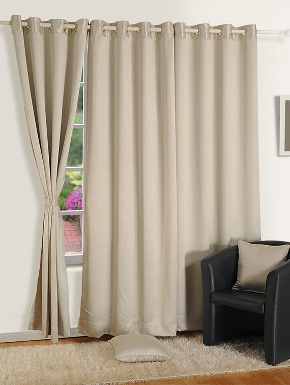 j&b blackout eyelet door curtain (pack of 2) - 16928350 -  Zoom Image - 0