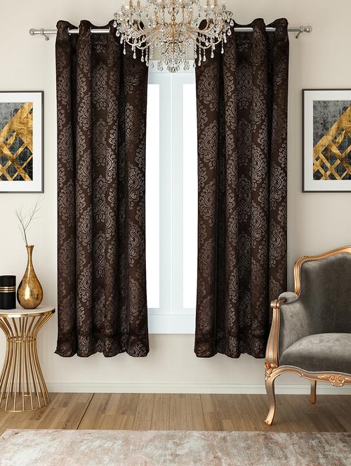j&b blackout eyelet  long door curtain (pack of 2) - 16928351 -  Standard Image - 0
