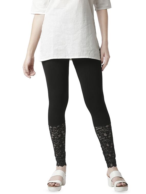 black viscose leggings - 16928908 - Zoom Image - 0