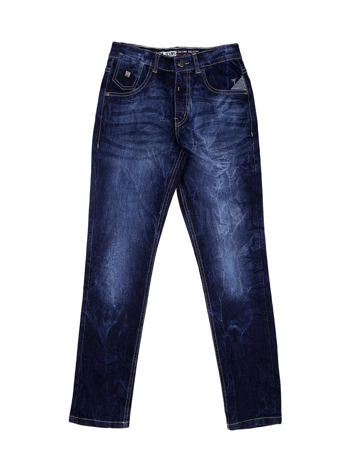 navy blue denim washed jean - 16932591 -  Zoom Image - 0