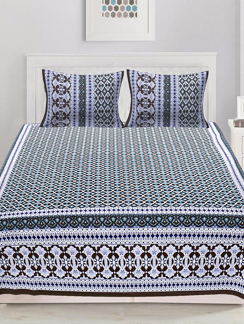 king size double bedsheet with 2 pillow covers - 16934422 - Zoom Image - 0
