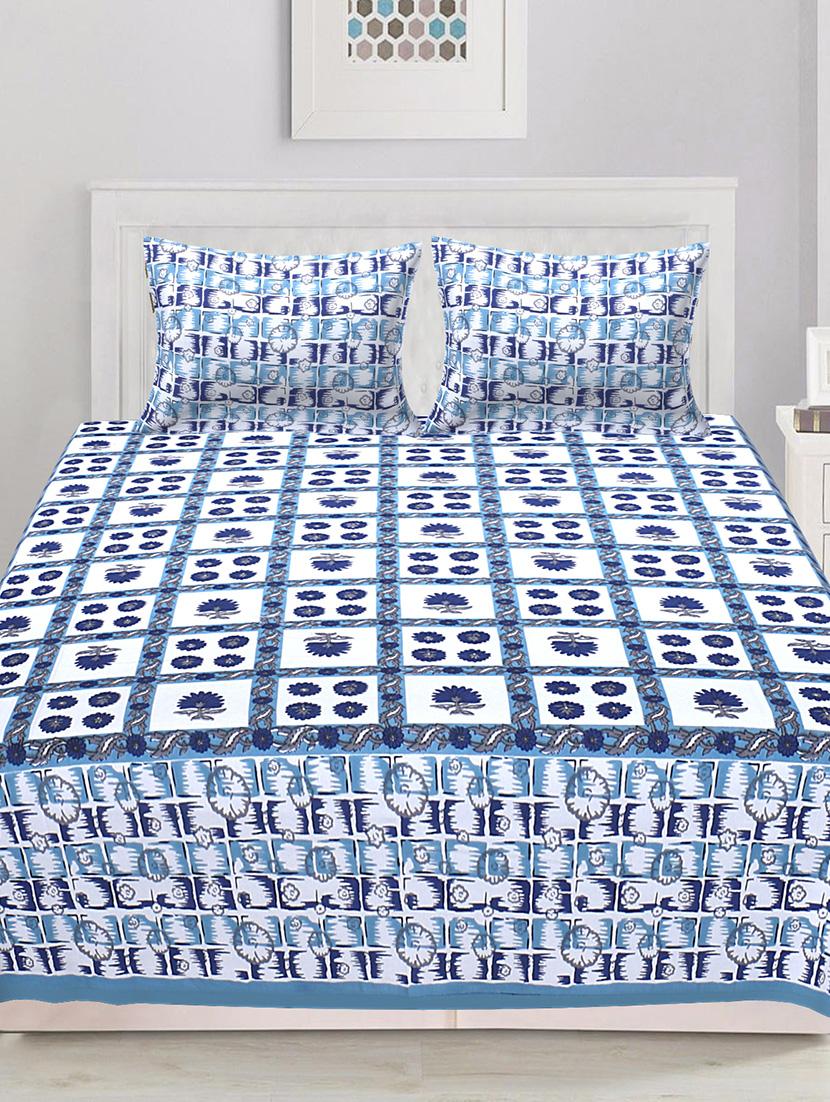 king size double bedsheet with 2 pillow covers - 16934432 - Zoom Image - 0