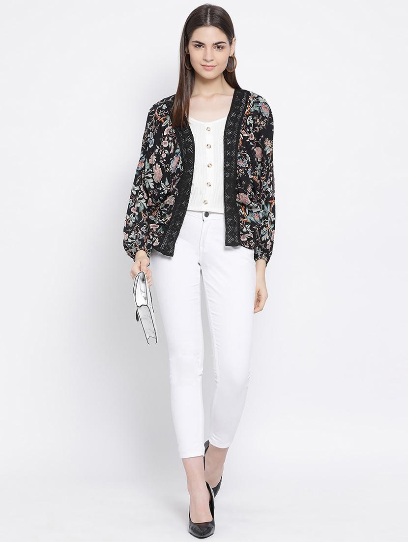 floral print regular shrug - 16936580 - Standard Image - 3