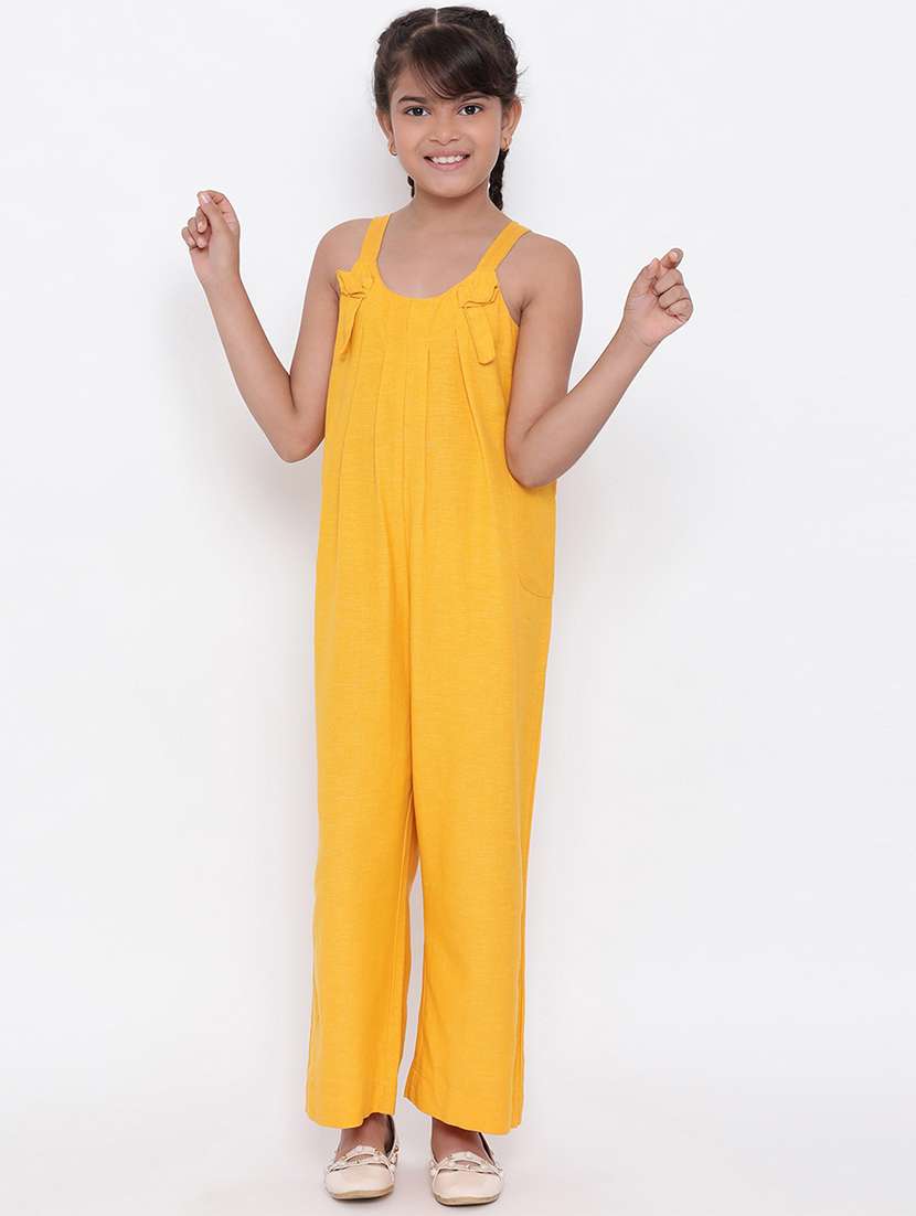 yellow jump suits