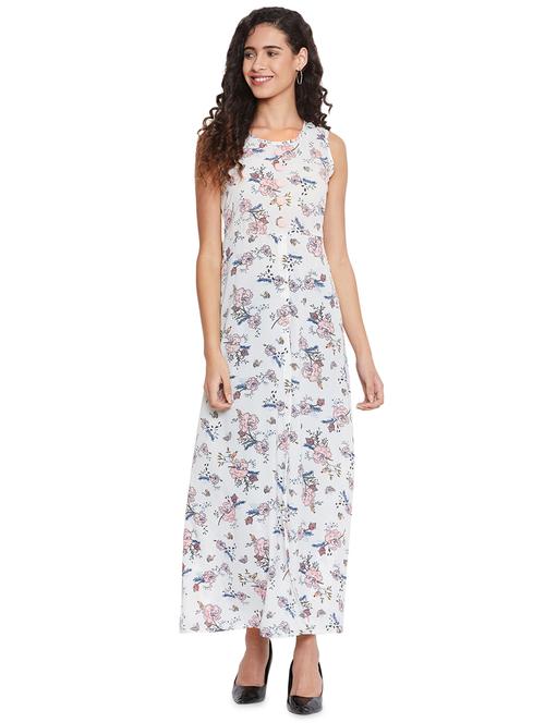 floral high slit kurta - 16937486 -  Standard Image - 0