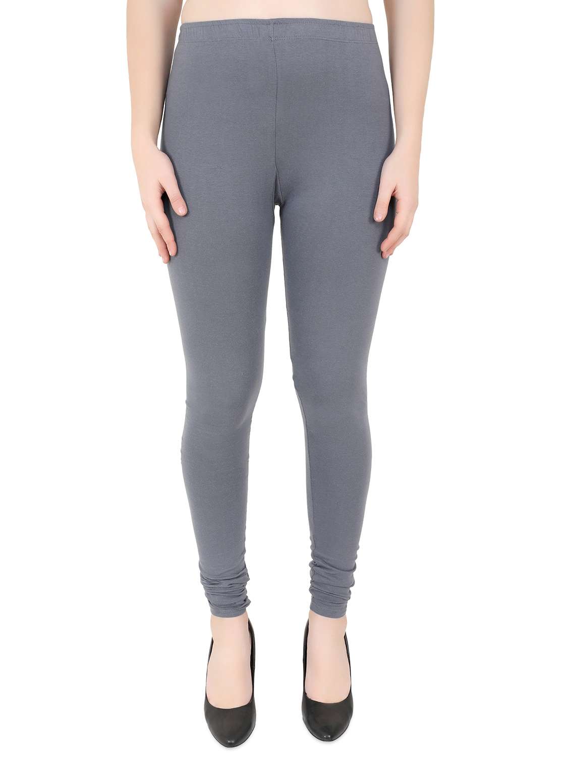 grey cotton leggings - 16938382 - Zoom Image - 0