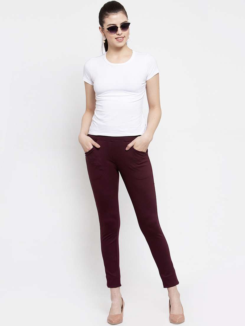 high rise solid jegging  - 16945597 -  Standard Image - 3