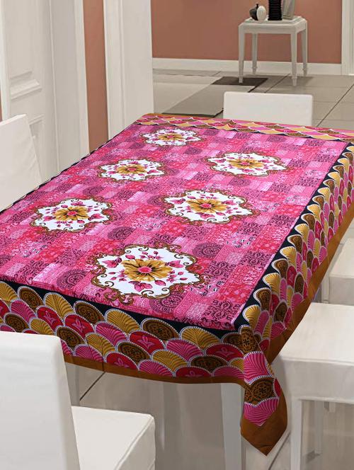 cotton jaipuri print 6 to 8 seater table cloth cover - 16947955 - Standard Image - 0