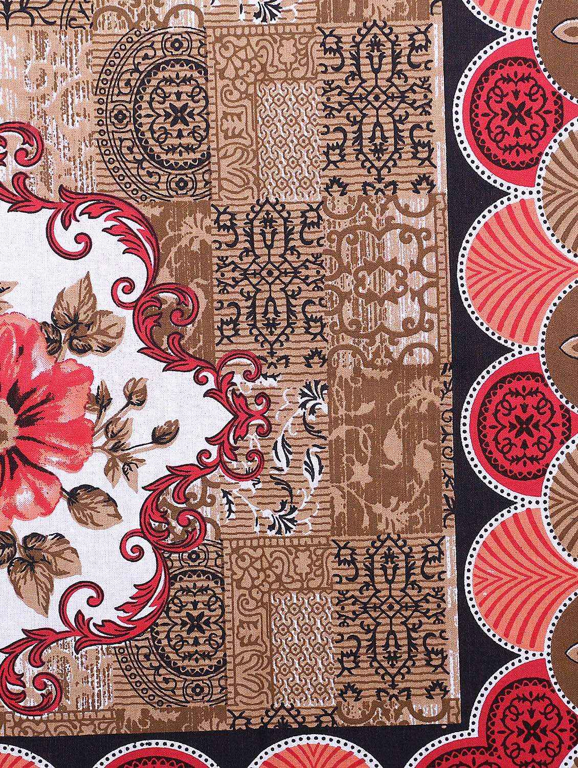 cotton jaipuri print 6 to 8 seater table cloth cover - 16947956 -  Standard Image - 3