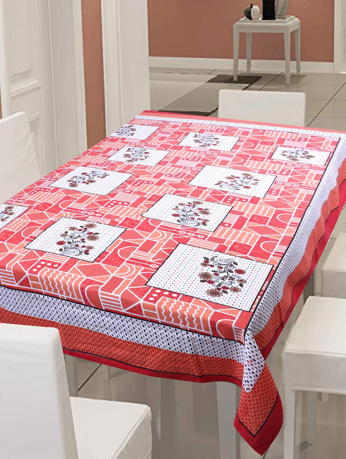 cotton jaipuri print 6 to 8 seater table cloth cover - 16947970 -  Zoom Image - 0