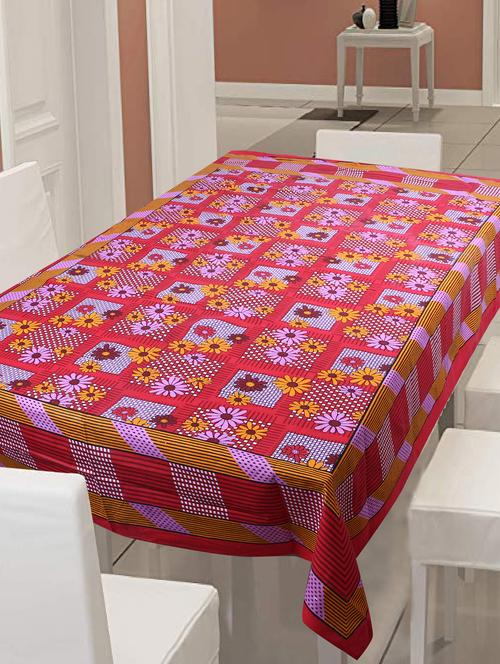 cotton jaipuri print 6 to 8 seater table cloth cover - 16947977 -  Standard Image - 0