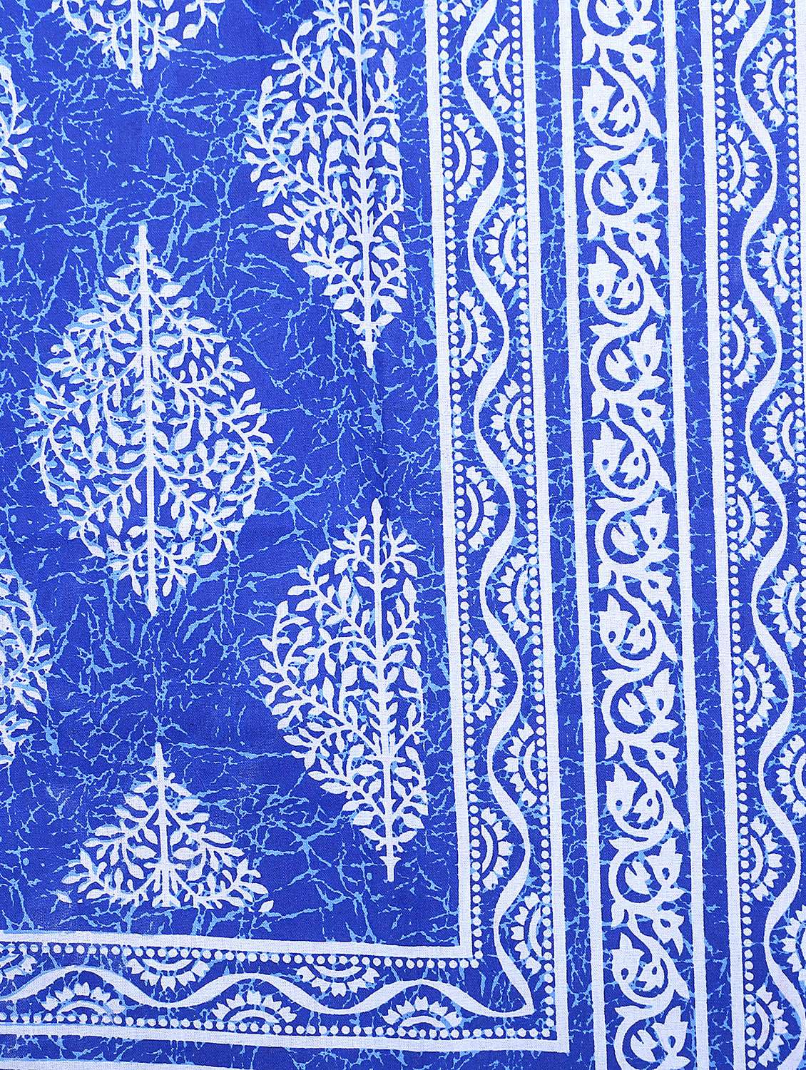 cotton jaipuri print 6 to 8 seater table cloth cover - 16947985 -  Standard Image - 3