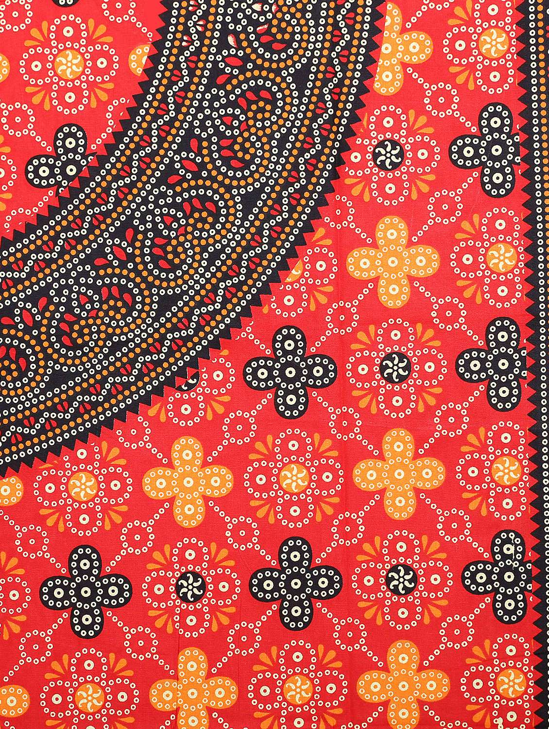 cotton jaipuri print 6 to 8 seater table cloth cover - 16947995 - Standard Image - 3