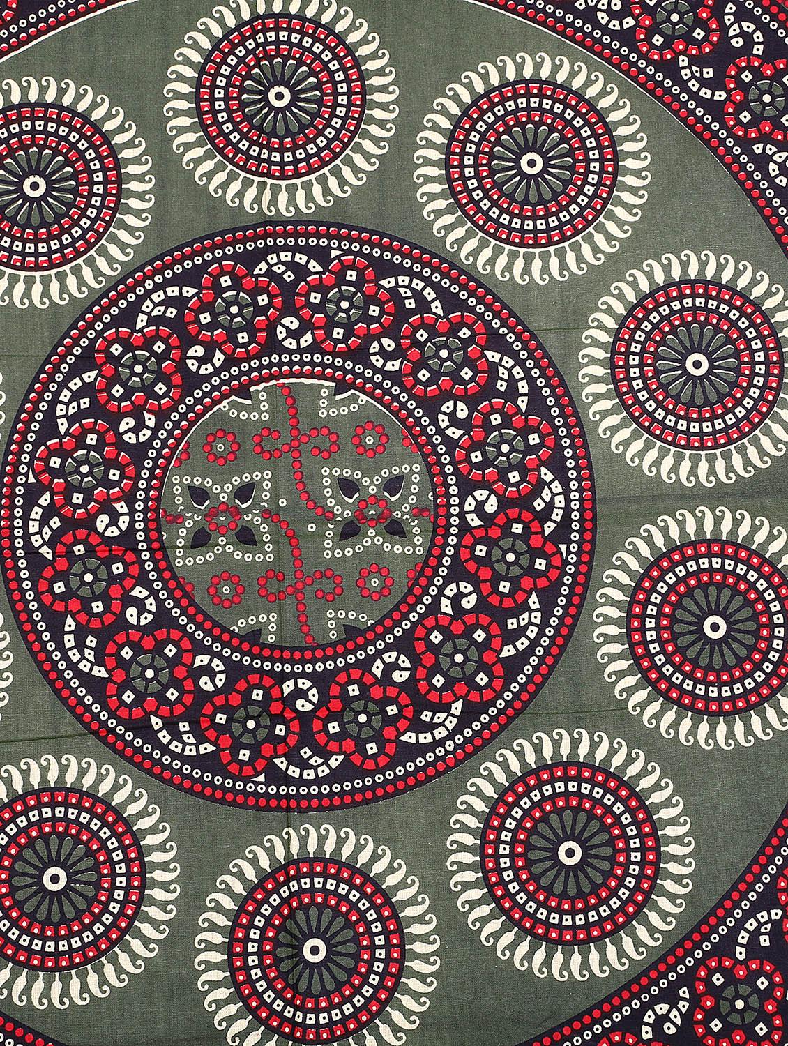 cotton jaipuri print 6 to 8 seater table cloth cover - 16948006 - Standard Image - 3