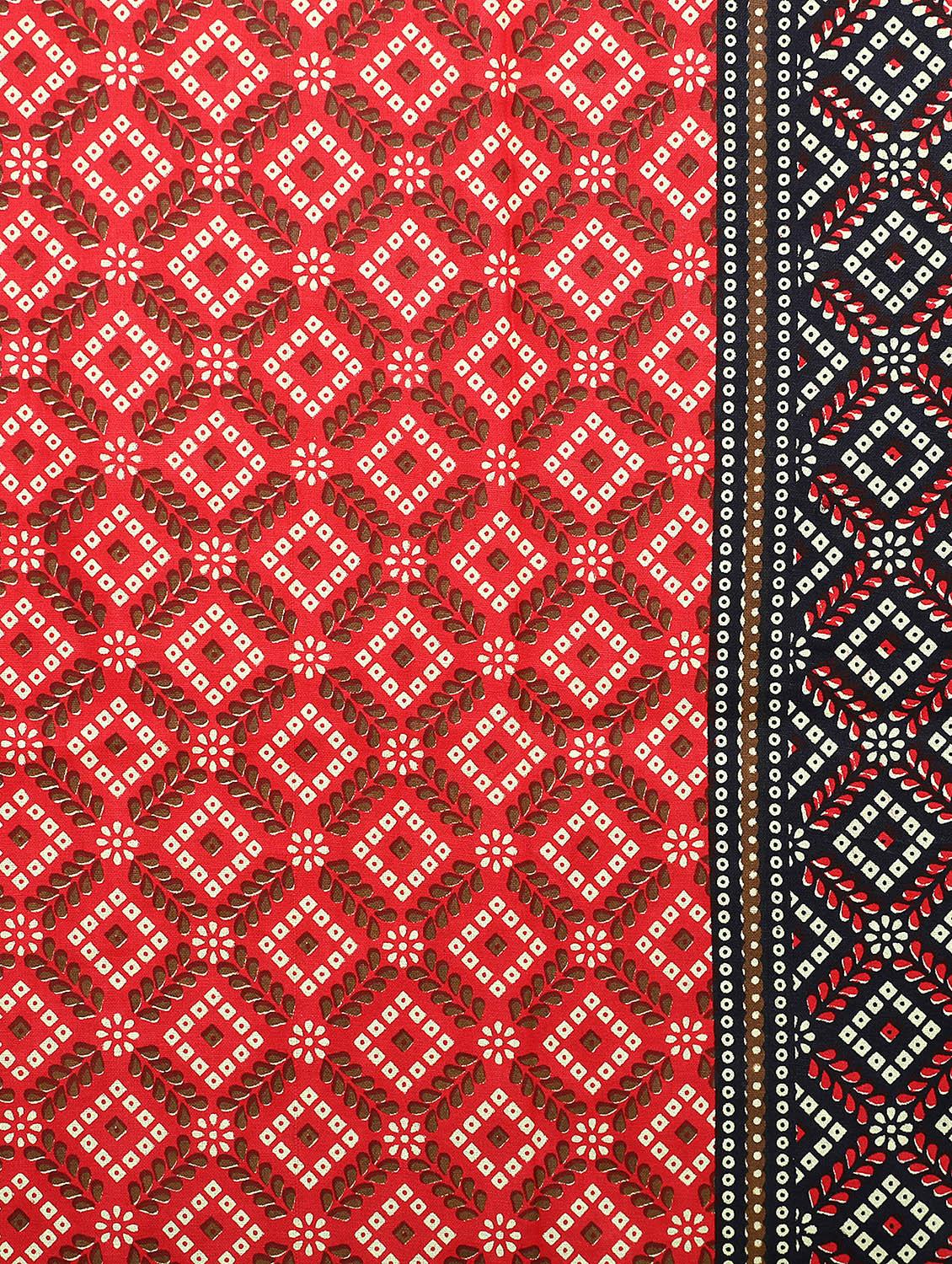 cotton jaipuri print 6 to 8 seater table cloth cover - 16948007 - Standard Image - 3