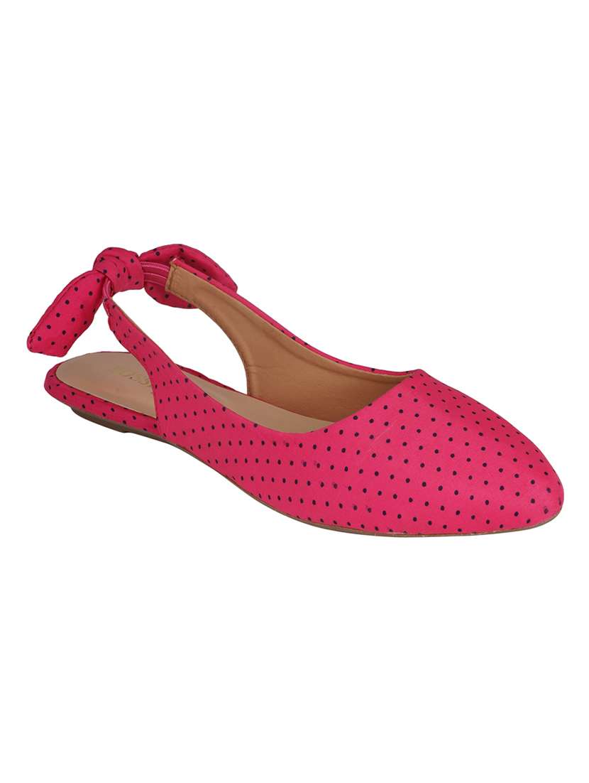 pink synthetic back strap sandals