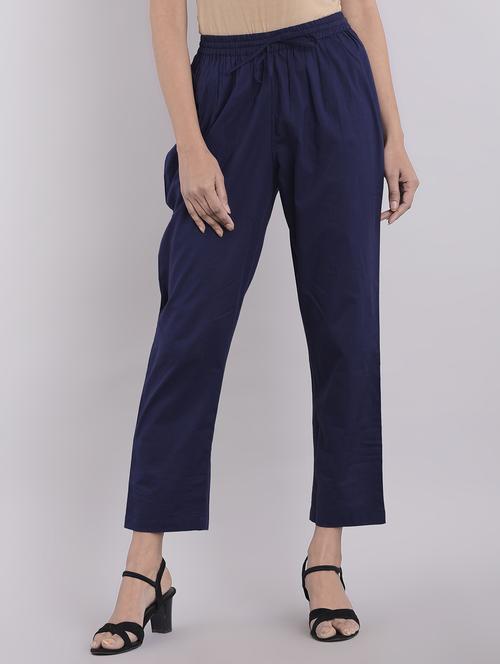 solid straight tapered pant - 16952068 - Standard Image - 0