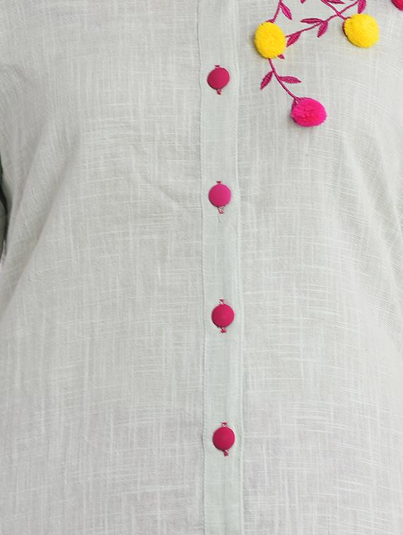 women's straight kurta - 16952151 - Standard Image - 3