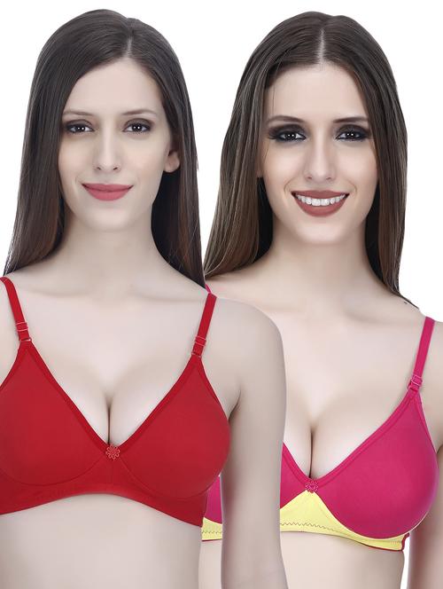set of 2 non padded bra  - 16952534 -  Standard Image - 0