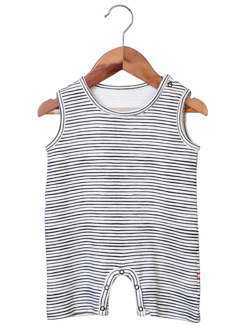 blue cotton rompers onesies  - 16953646 -  Zoom Image - 0