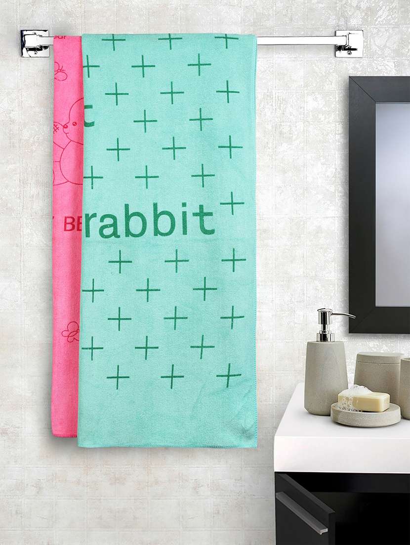   large microfiber bath towel (set of 2)  
