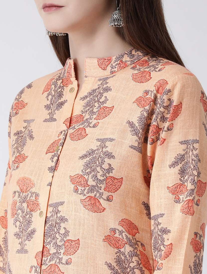 floral kurta palazzo set - 16955456 - Standard Image - 3