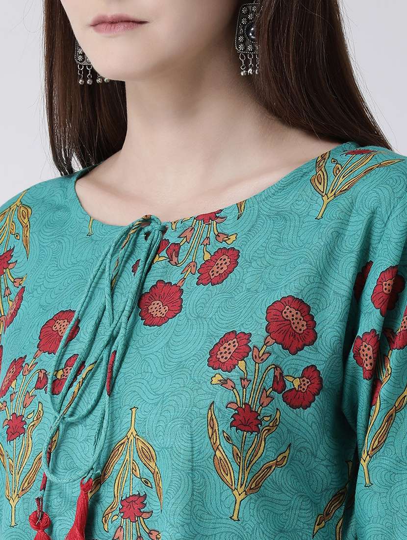 women's asymmetric kurta - 16955479 - Standard Image - 3