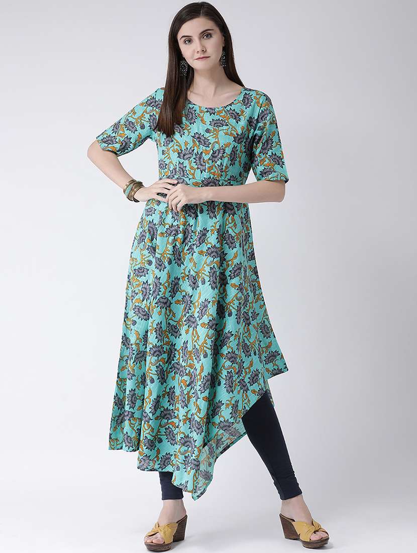 women's asymmetric kurta