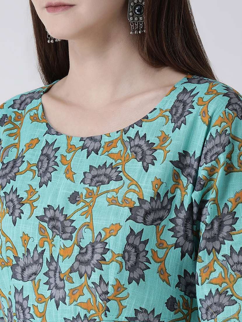 women's asymmetric kurta - 16955483 - Standard Image - 3