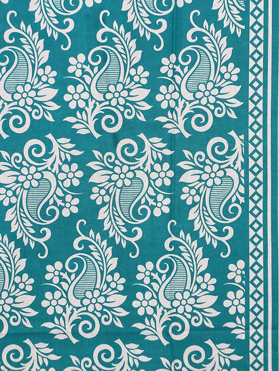 cotton single bedsheet with 1 pillow cover - 16958403 - Standard Image - 3