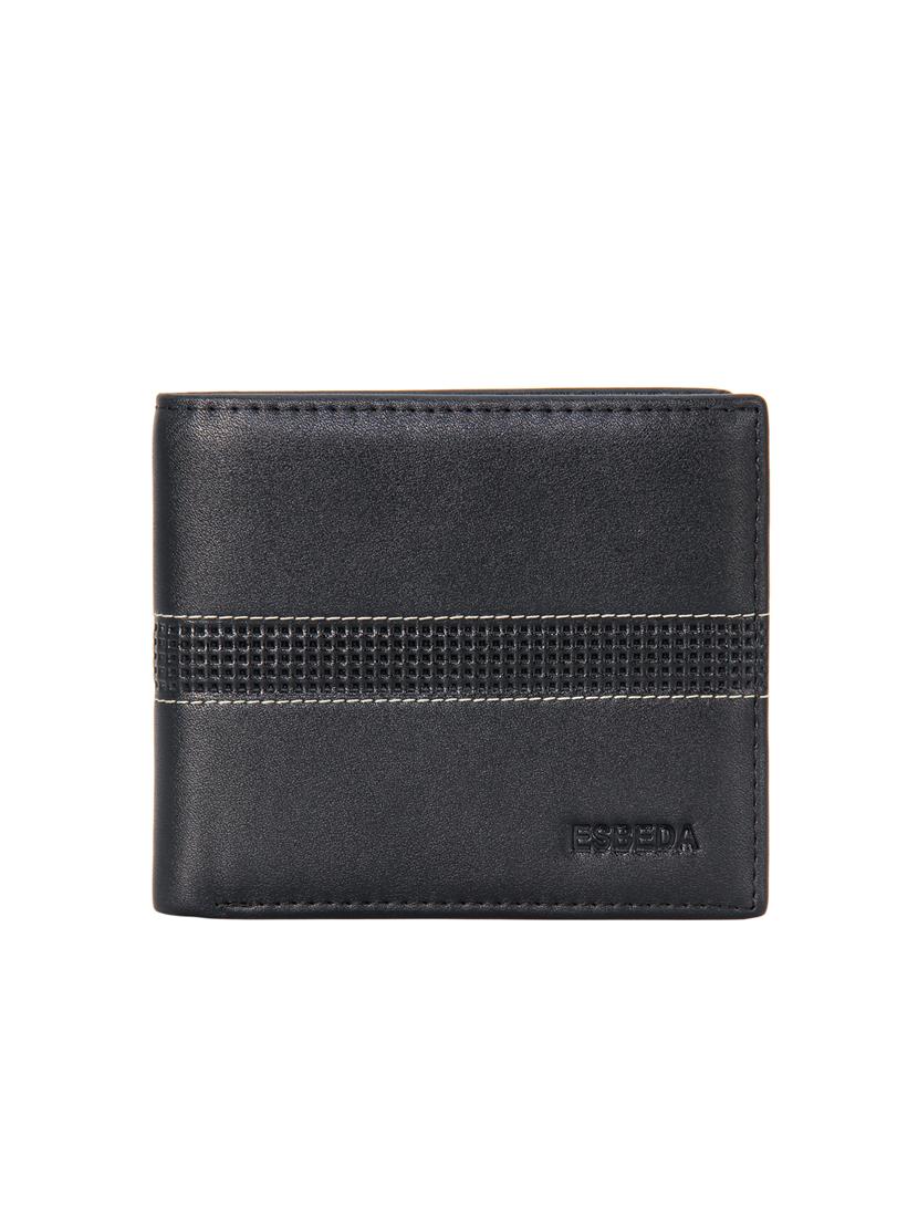 black leatherette wallet - 16958540 - Zoom Image - 0
