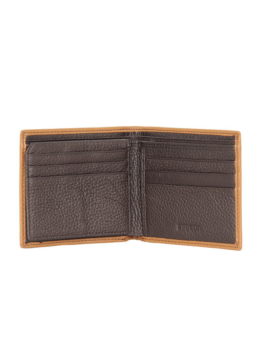 coffee brown leatherette wallet - 16958550 - Standard Image - 3