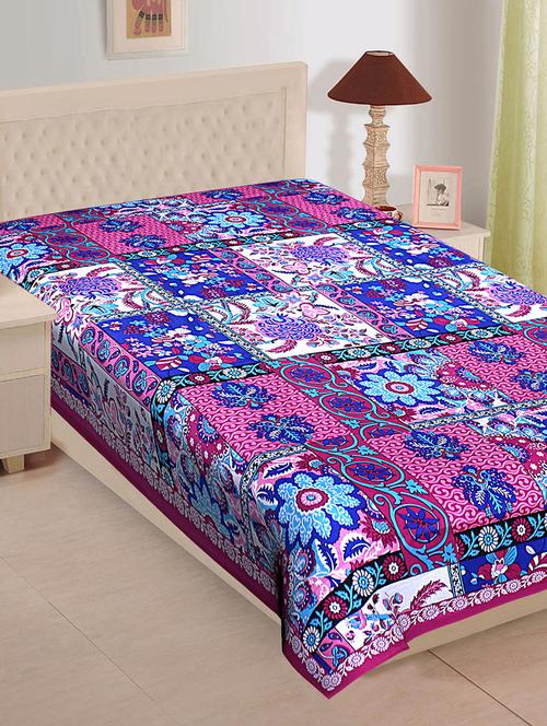 cotton single bedsheet - 16958564 - Standard Image - 0