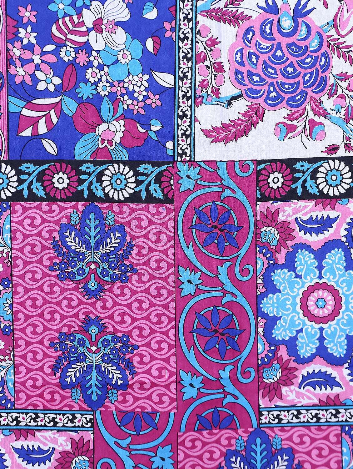 cotton jaipuri print 6 to 8 seater table cloth cover  - 16960308 -  Standard Image - 3