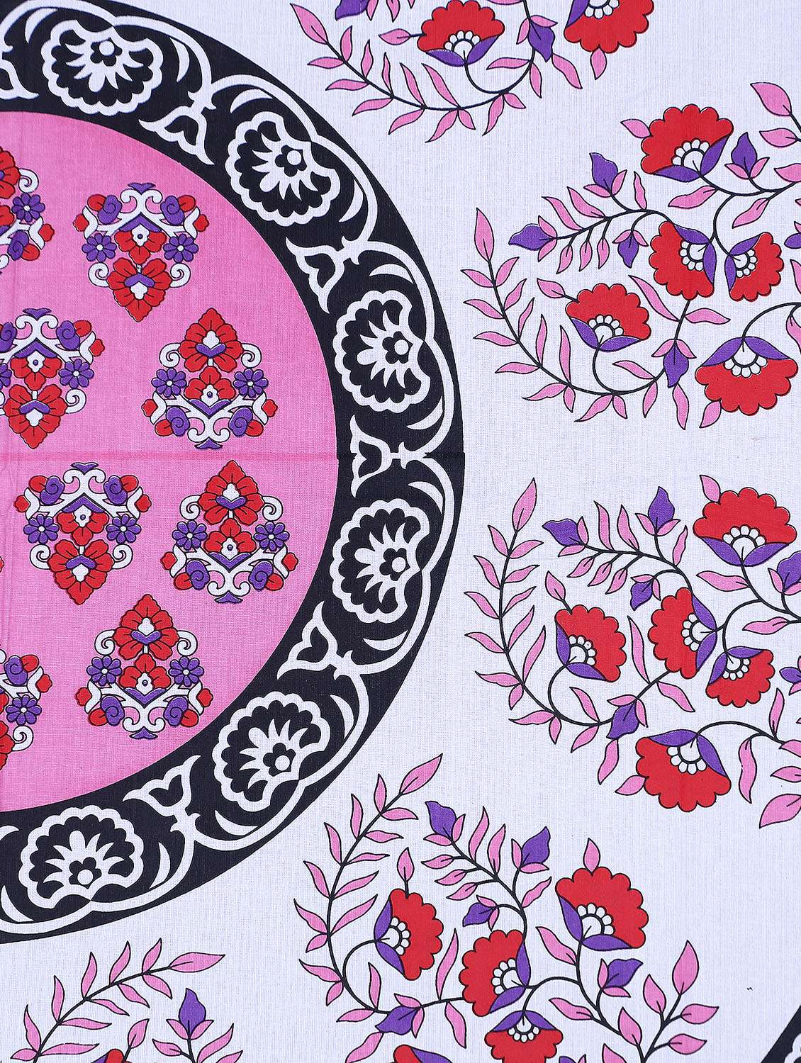 cotton jaipuri print 6 to 8 seater table cloth cover - 16960316 - Standard Image - 3