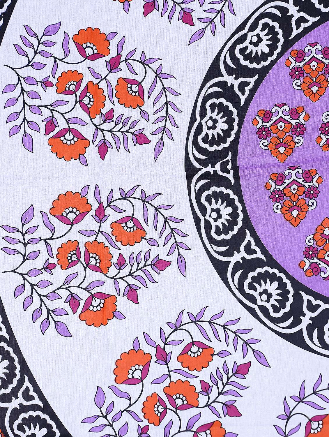 cotton jaipuri print 6 to 8 seater table cloth cover - 16960317 - Standard Image - 3