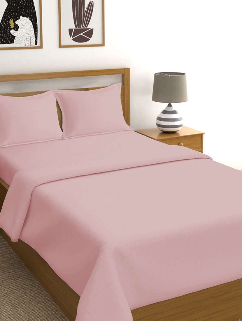   long staple cotton satin queen size bed sheet with 2 pillow covers