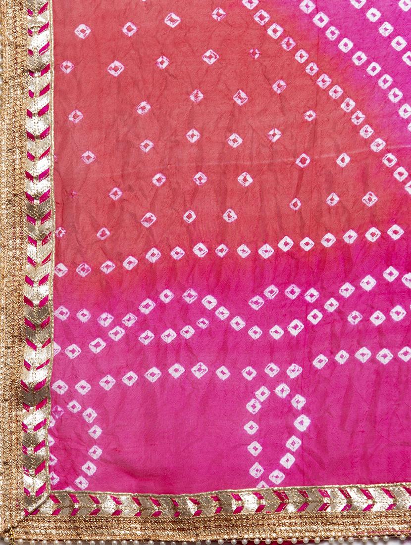 tie & dye bandhani dupatta - 16968203 - Standard Image - 3