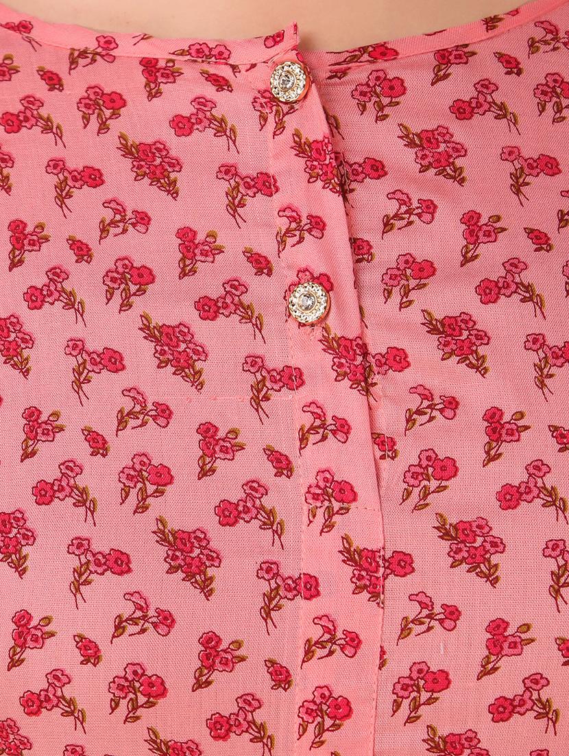 floral straight kurta - 16969099 - Standard Image - 3
