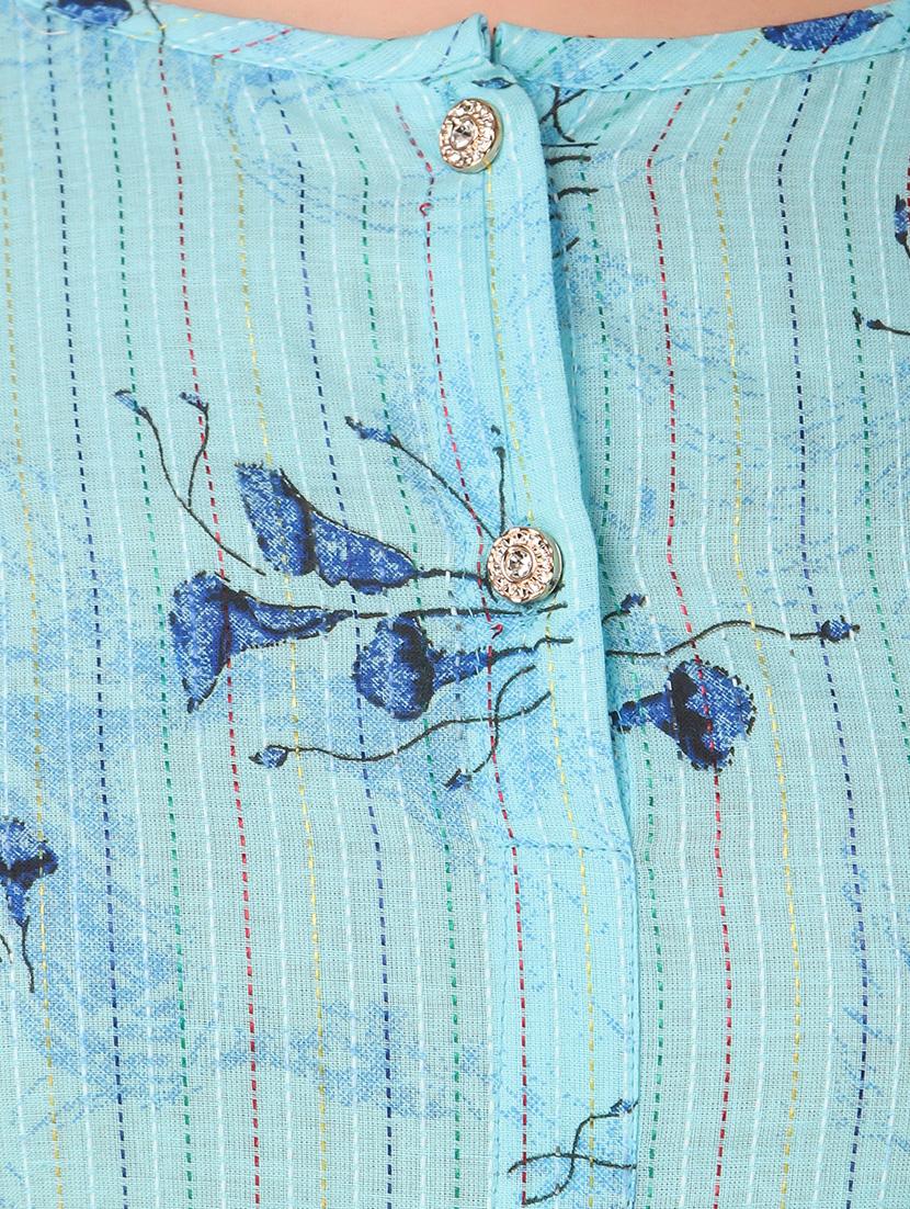floral straight kurta - 16969100 - Standard Image - 3