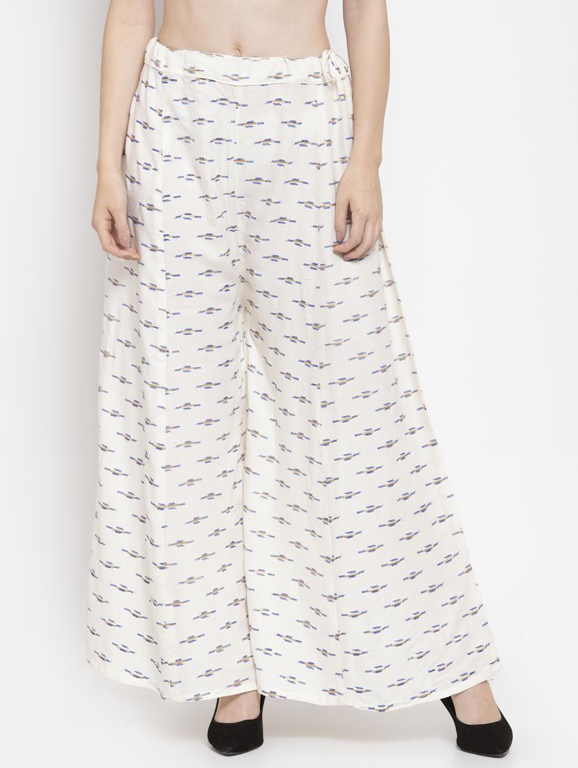 geometrical printed palazzo - 16971236 -  Zoom Image - 0