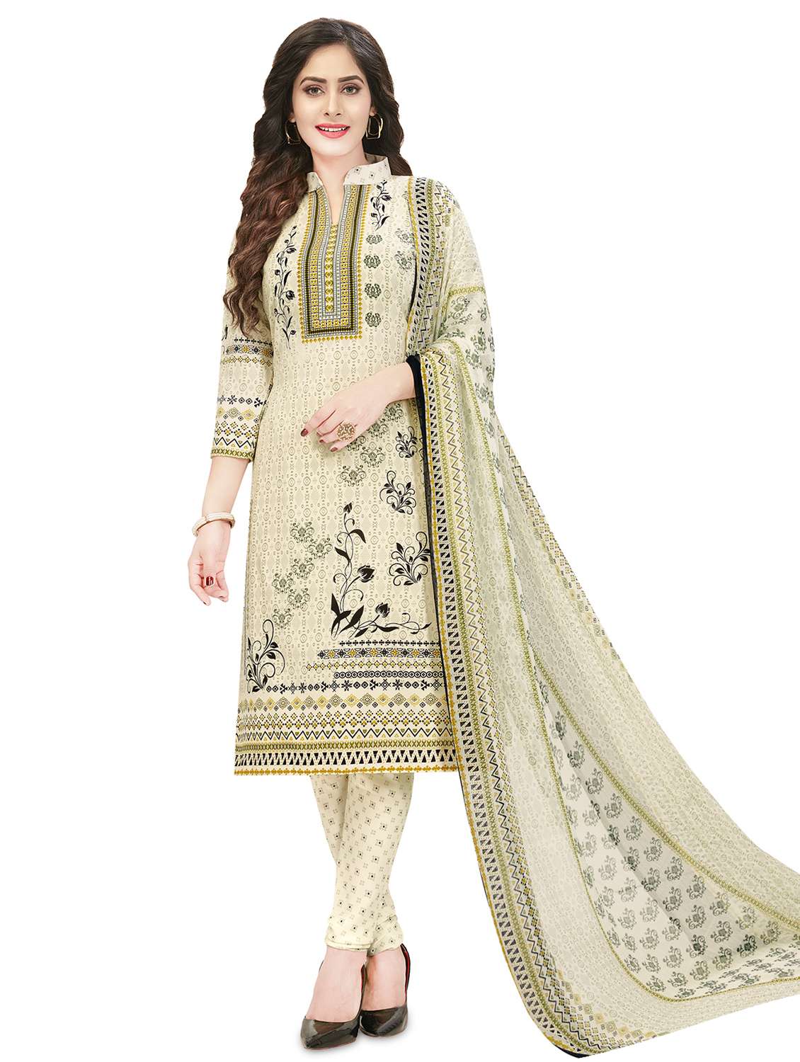 unstitched salwar suits