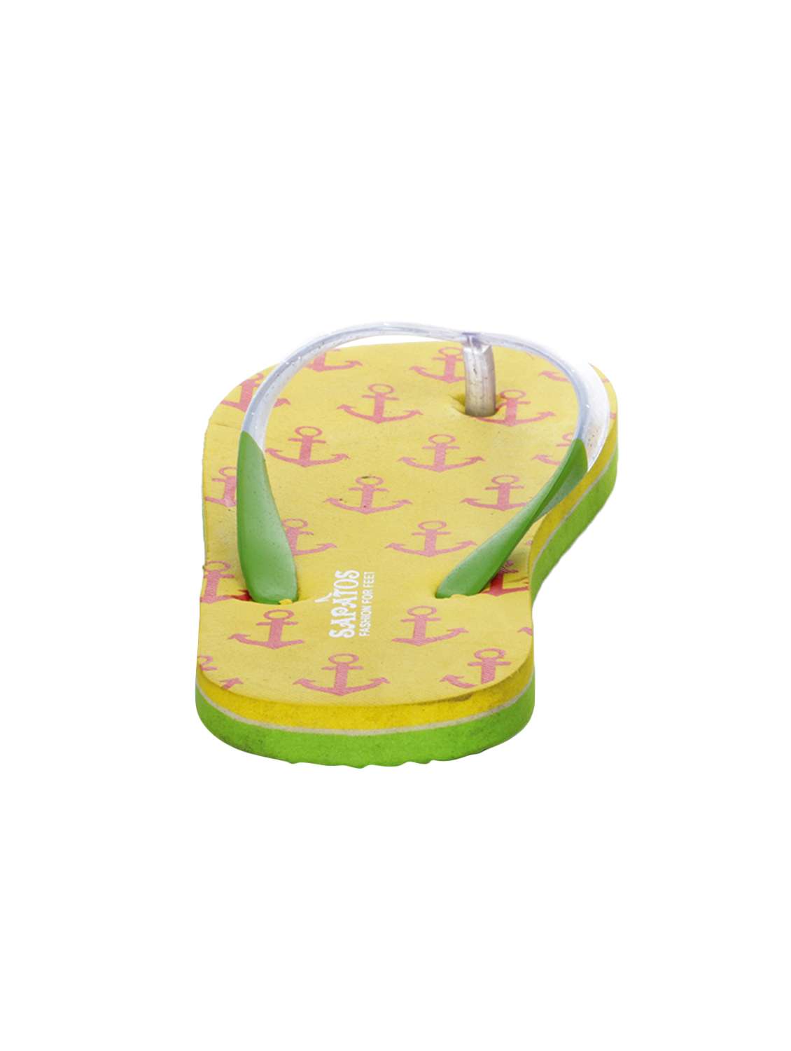 yellow rubber slippers flip flops - 16973743 - Standard Image - 3