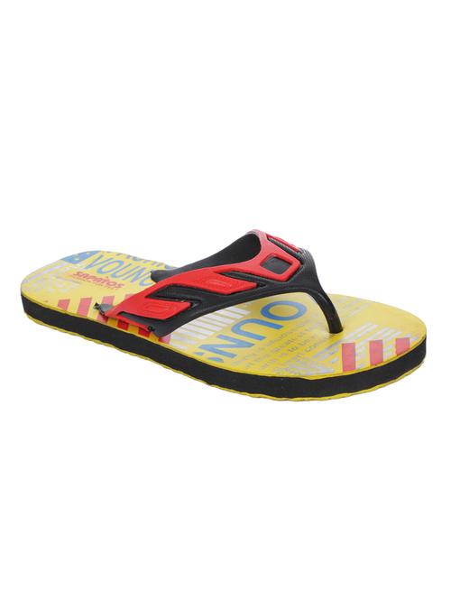 yellow rubber toe separator slippers - 16973782 - Standard Image - 0