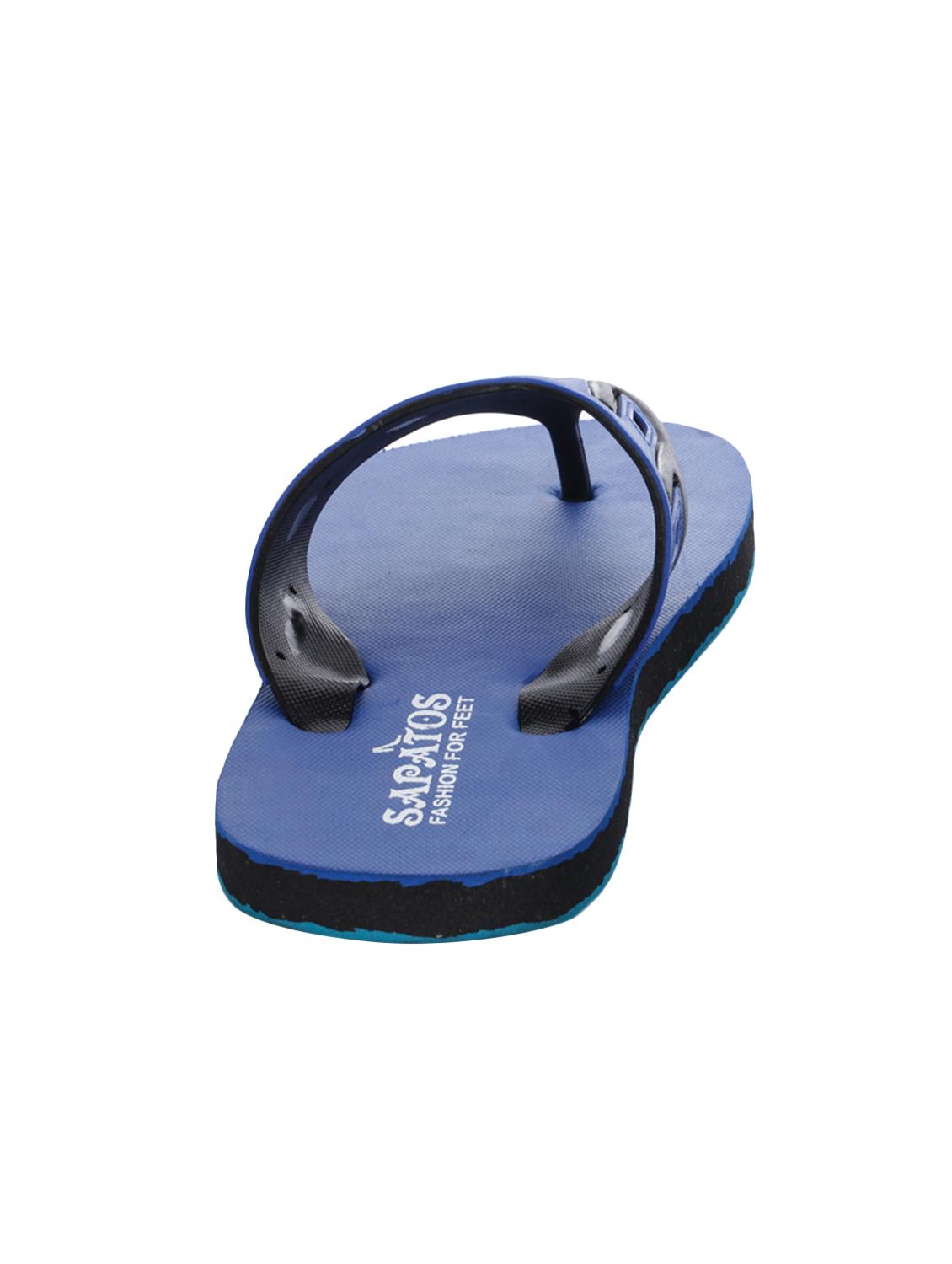 blue rubber toe separator slippers - 16973783 - Standard Image - 3