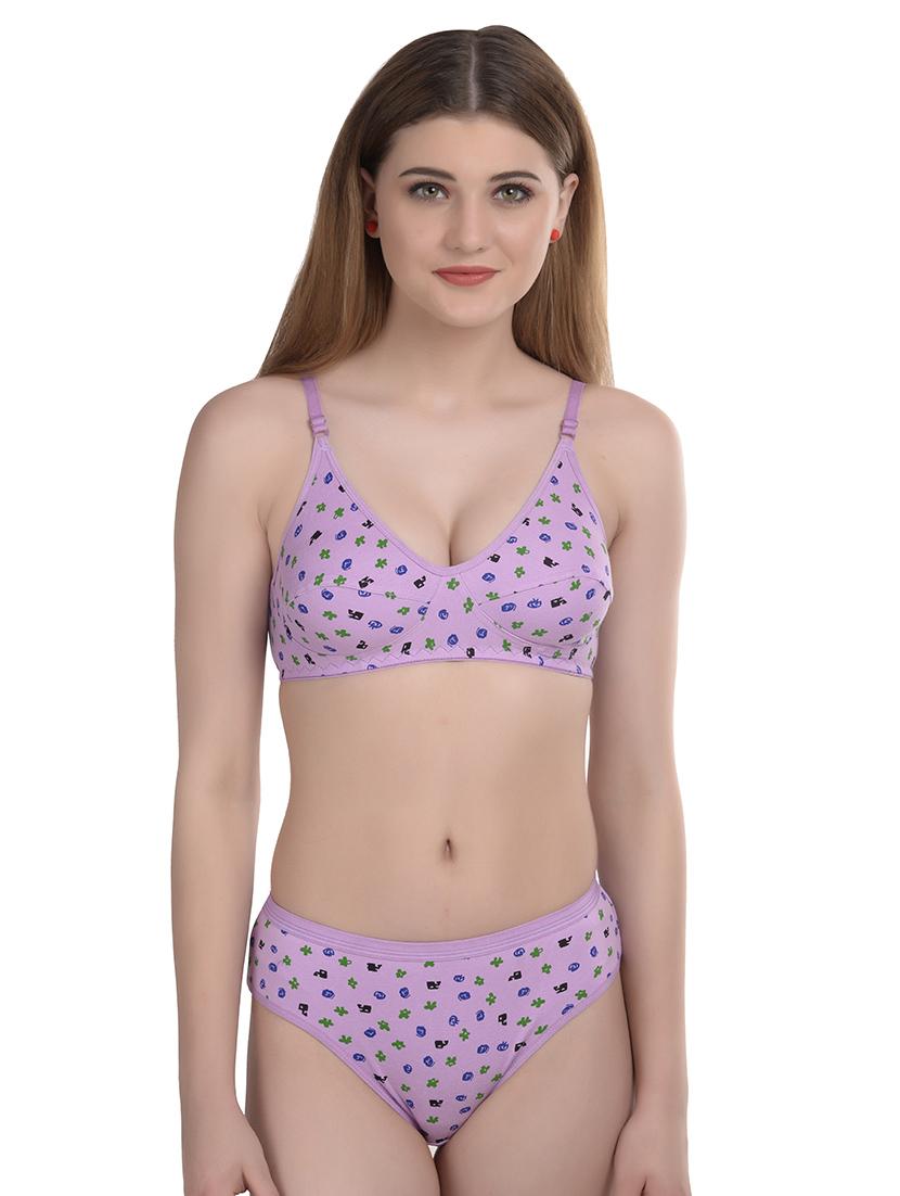 full coverage bra with panty set  - 16974713 -  Zoom Image - 0
