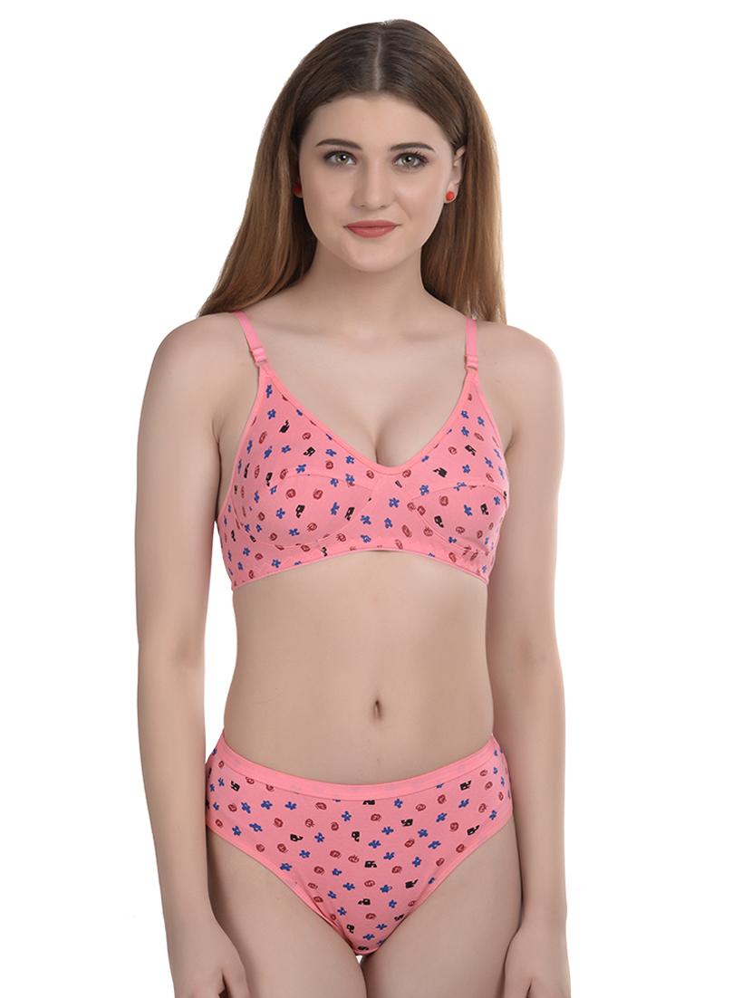 full coverage bra with panty set  - 16974715 -  Zoom Image - 0