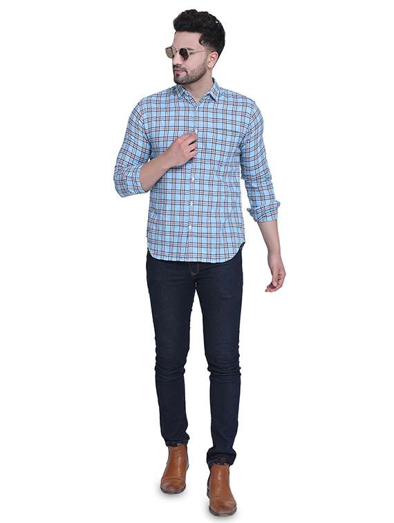 mens checks casual shirt - 16979334 -  Standard Image - 3