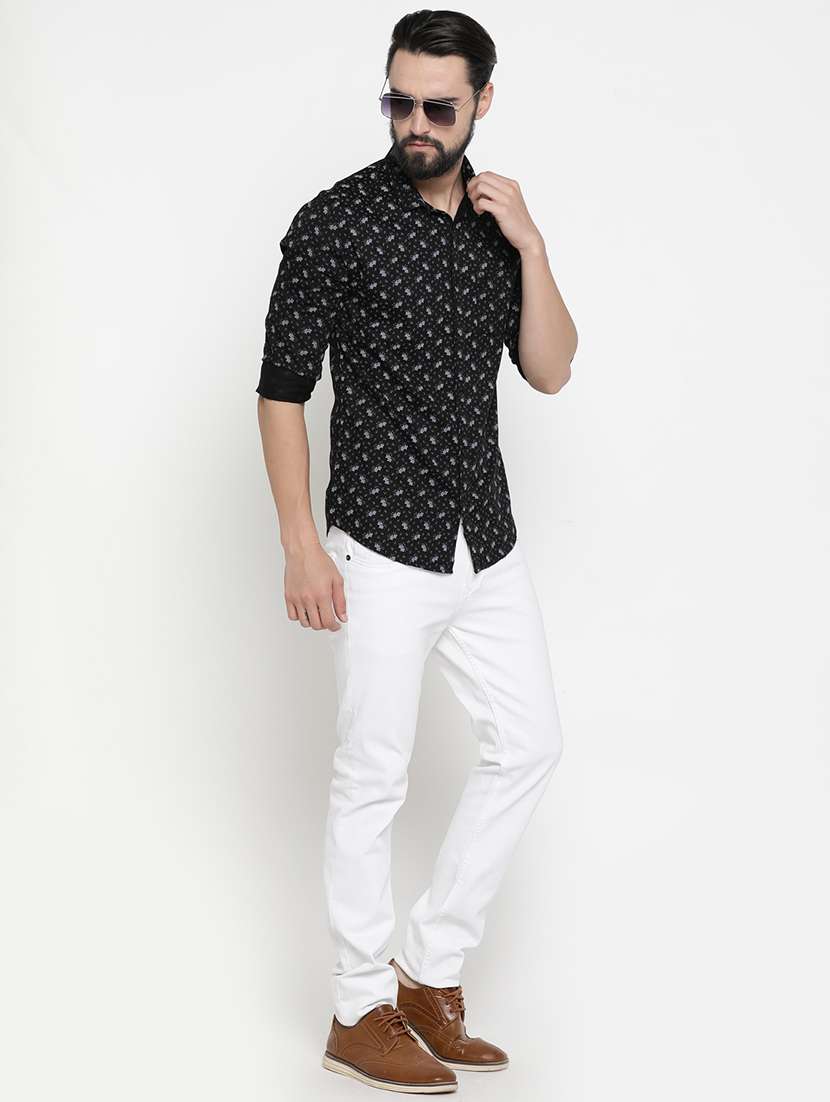mens florals casual shirt - 16980213 -  Standard Image - 3