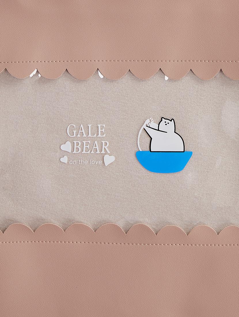 beige satin regular tote - 16980384 - Standard Image - 3